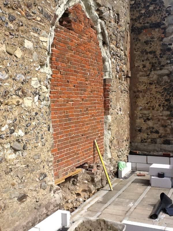 Brickwork to be removed